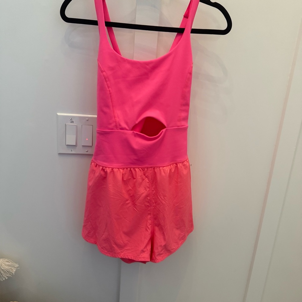 Free People Pink Jumpsuit
